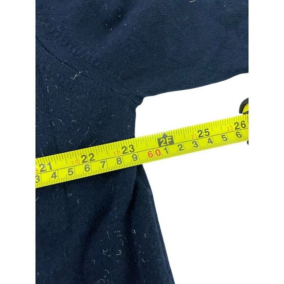 Massimo Dutti Mens 100 Cashmere Sweater XL Blue Long Sleeve 0908/333 NWT - Picture 10 of 11